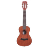 Andrew 23 pouces Acajou High Molecular Carbon String Coffee Color Ukulele pour Guitar Player