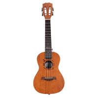 Andrew 23 pouces rond C baril forme log couleur ukulélé pour guitariste