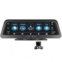 android E98 10 pouces voiture DVR 4G ADAS Dash caméra rétroviseur caméra GPS WiFi parking moniteur enregistreur