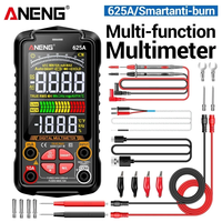 ANENG 625A Digital Multimeter 1000V 10A True RMS Auto-Ranging NCV Voltage Detector Temperature Measurement Backlit VA Di