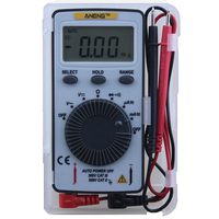 ANENG AN101 Pocket Digital Auto Range Multimeter Backlight Compteur de courant de tension AC / DC SA847