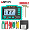ANENG Green Color MH14 Ground Resistance Megohm 1999 Conuts Meter Testers Megohmmeter Voltmeter Ohm Detector without Bat