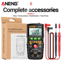 ANENG M109 Digital Multimeter 4000 count AC/DC Voice Broadcast Electrical Instruments Tester Auto Multimetro Profesional