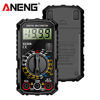 ANENG Professional Digital Multimeter High Precision AC/DC Voltage Current Resistance Tester with Low Battery Indication