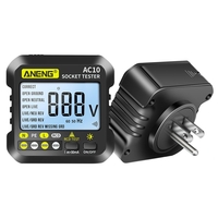 ANENG AC10 testeur de prise testeur de prise ligne zéro prise testeur de Phase de polarité multimètre testeur numérique
