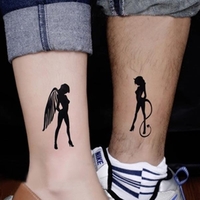 Ange tatouage temporaire autocollant d