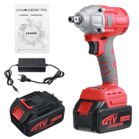 Clé dynamométrique électrique sans balais 21V Clé dynamométrique sans fil 2 en 1 adaptée à Makita Batterie