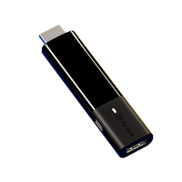 Clé TV T2 4K S905W2 Bluetooth 5.0 Android 11.0 Clé TV intelligente 2.4G WIFI