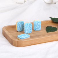 Clean-n-Fresh 30 pièces / ensemble Nettoyant de rinçage automatique spécifique au lave-vaisselle contient Active Nettoya