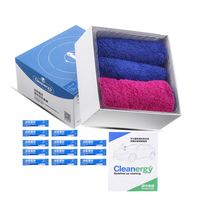 Cleanergy Voiture Nettoyage Magique Poudre Éclaircissant Épilation Outil avec Serviette Absorbante Auto Maintenance Kit