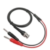 Cleqee P1008A BNC Q9 À double Banana Plug empilable 4 mm avec fils de test câble de sonde 120CM
