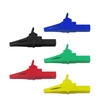 Cleqee P2003 5 PCS 5 Couleur 32A 1000 V Crocodile Alligator Dossiers Test De Sécurité Clips Pour 4mm Enveloppé Banana Pl