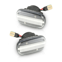 Clignotant de lampe dindicateur de répéteur de feu de position latéral de LED pour Toyota
