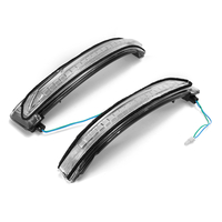 Clignotants latéraux de clignotant de côté de la lentille LED jaune pour gauche / droite pour Nissan Qashqai X-trail Juk