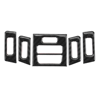 Climatiseur évent sortie couverture garniture voiture intérieur moulures décoration pour BMW E90 E92 fibre de carbone