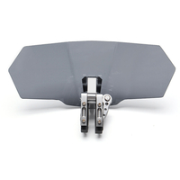 Clip réglable de moto sur déflecteur de pare-brise dextension de pare-brise décran universel