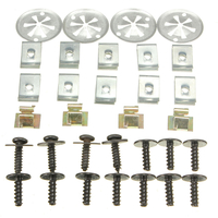 Clips de couvercle de cache-moteur inférieur Bouclier de protection anti-éclaboussures pour VW Golf MK4