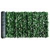 Clôture écran de confidentialité pare-vent bardage jardin clôture feuille vigne feuille jardin 1X3M