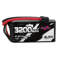 CNHL Black Series 14.8V 3200mAh 30C 4S LiPo Battery XT60 Plug for RC Drone