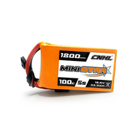 CNHL MiniStar 5S 18.5V 1800mAh 100C Lipo Batterie avec prise XT60 pour RC Drone FPV
