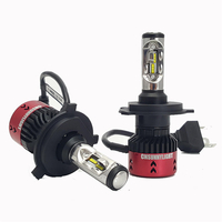 CNSUNNYLIGHT H4 H7 H11 30W 11-30V Moto Phares Projecteur Mini Type LED