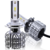 CNSUNNYLIGHT K1 CSP LED Phares de voiture Ampoules sans ventilateur H1 H4 H7 H8/H9/H11 9005 9006 50W 8000LM 6000K Blanc