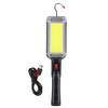 COB LED Lampe de travail Lampe de camping magnétique Lampe torche rechargeable avec crochet