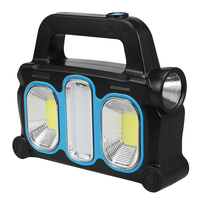 COB LED Lampes de travail solaires IP65 Étanche 3 Mode USB Rechargeable Lampes de projecteur portables Camping en plein