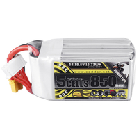 CODDAR 18.5V 850mAh 90C 5S Lipo Batterie XT30 / XT60 Plug pour FPV RC Racing Drone