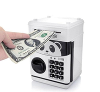 Code Lock Electronic Piggy Banks Mini ATM Tirelire Parler Coin Box pour Enfants Amusement Enfants Cadeau Jouet