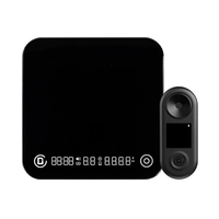 Coffee Brewing Kit TDS Refractometer Coffee Scale 0.02 Percent Precision 0.1g Accuracy Flow Rate Tracking Timer Smart Ap