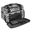 Coiffure multifonctionnelle Zebra Sac pour coiffeur Salon Outils de coiffure Sac de voyage Bagage Sac de transport Duffl