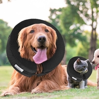 Collier conique souple pour chien,  collier en mousse à mémoire de forme pour chiens et chats,  collier conique de protect