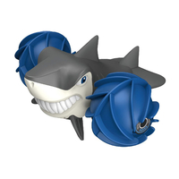 FSK 1/16 2.4G étanche requin mer RC bateaux voitures amphibies terrestres véhicules aquatiques modèle RTR enfants jouets