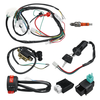 Full Electrics Wiring Harness Coil CDI For 50cc 70cc 110cc 125cc ATV Quad Bike Go Kart