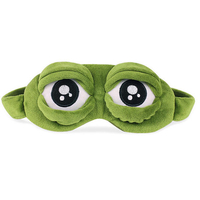 Funny Frog Ice Bag 90g Dessin animé Spoof Sleeping Eye Masque Visage Aide confortable à dormir