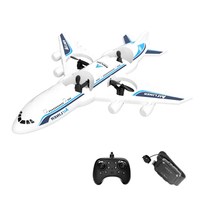 Funsky X95 2.4G Dual Remote Control Watch Gravity Sensor EVA Foam 360° Flip Roll Turbofans Motors 4CH LED RC Toy Gift Dr