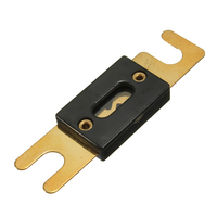 Fusible audio stéréo de voiture ANL plaqué or 80A 100A 150A 200A 300A 350A 400A 500A amp