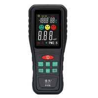 FUYI FY78 PM2.5 détecteur de qualité de lair de poche moniteur de particules de smog portable température et humidi