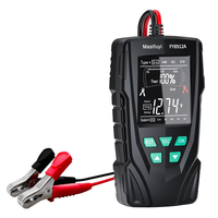 FUYI FY8912A Car Battery Tester 12V 24V Lead-Acid Battery Compatibility Multi-Function for Cars Motorcycles Electric Veh