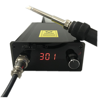 Fwxk T12-D T12 Station de Soudure Fer 1.3inch Écran OLED Table De Soudage Automatique Sommeil Chauffage Rapide Jusqu&39