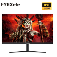FYHXele FY24FH-PRO 24inch Monitor 240Hz FHD Gaming LCD Display PC IPS Desktop Gamer Display Flat Panel Compatible With D