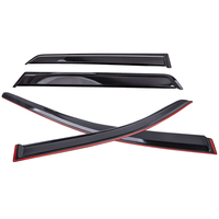 Pare-soleil en acrylique fumée pare-soleil pare-pluie pare-soleil compatible pour Dodge Journey 2009-2017