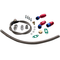 Pour t3 / t4 t70 t66 t04e turbocompresseur turbo alimentation en huile kit de ligne de vidange de retour