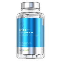 BCAA & B6 en Comprimés - Complément Acides Aminés pour le Renforcement et le Soutien Musculaire - 90 Comprimés