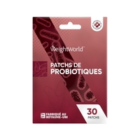 Patches Probiotiques - Soutien au système immunitaire - Contribue à l’équilibre gastro-intestinal - 30 patchs