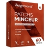 Patchs Minceur à base de Guarana - Avec 5HTP et Fucus - Action continue sur 24h - 60 patchs