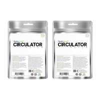 Patchs pour la circulation – Application pratique et simple au"idien – chanvre naturel premium – 30 patchs – pour le bien-être – 2 boîtes