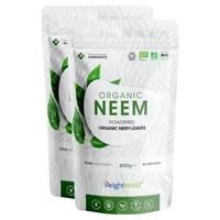 Poudre de Neem Bio - Détoxifiant et soutien à l’immunité certifié bio - 2 boîtes 200G