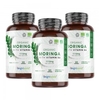 Pure Moringa Oleifera en Gélule - Complément Naturel Régénérant - 60 Gélules de 1000mg - 3 Boîtes -15%